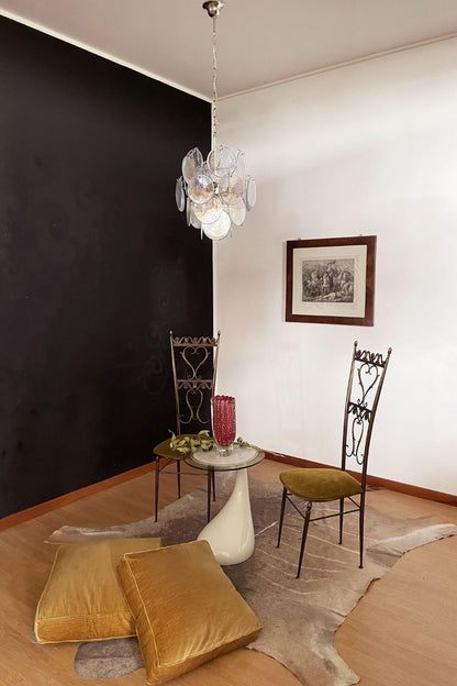 Iridescent Mid-Century Modern Art Chandelier - view 2 | morylighting