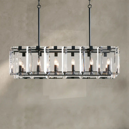 Modern Amaya Rectangular Chandelier