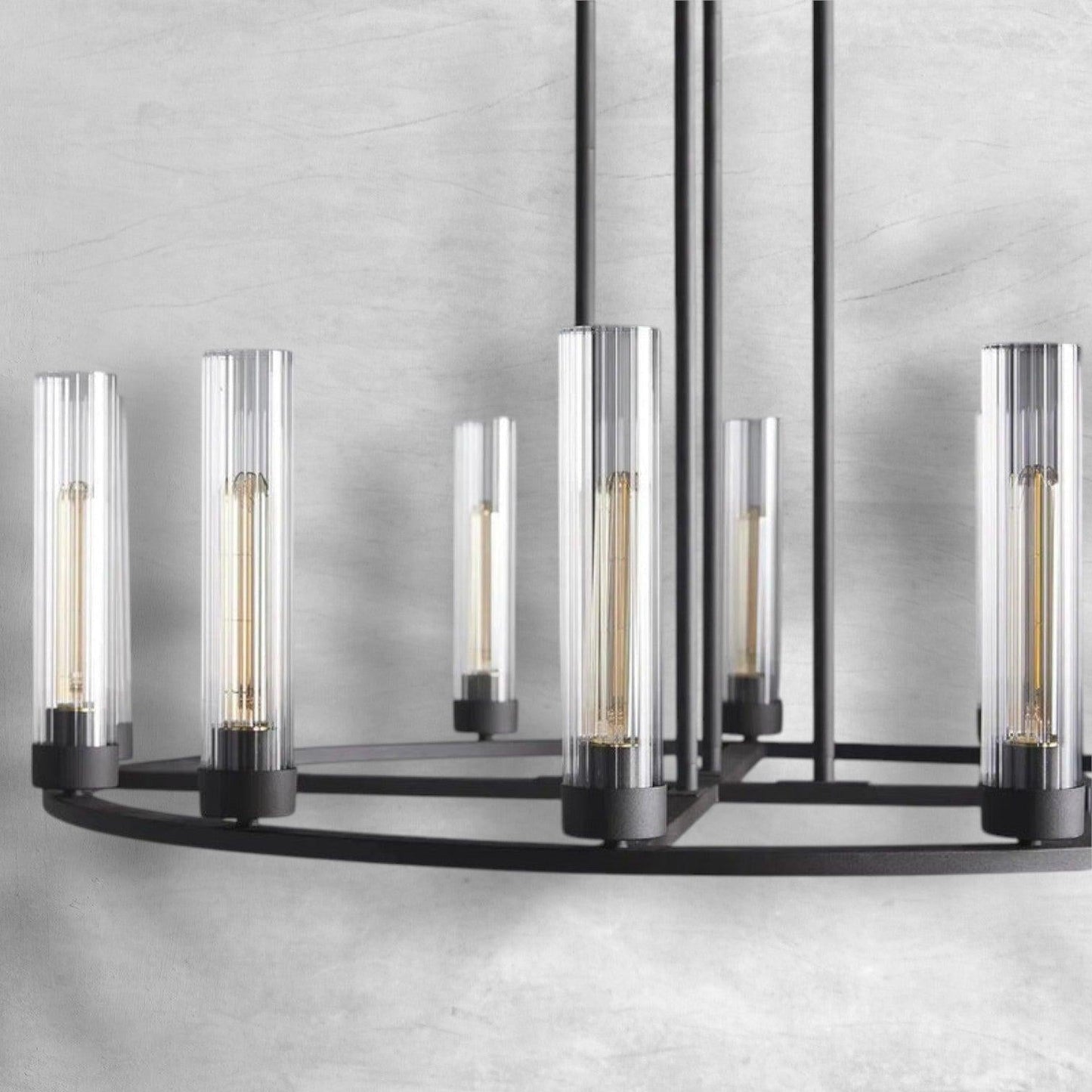 Andreas Round Chandelier 10/12 Light