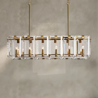 Modern Amaya Rectangular Chandelier