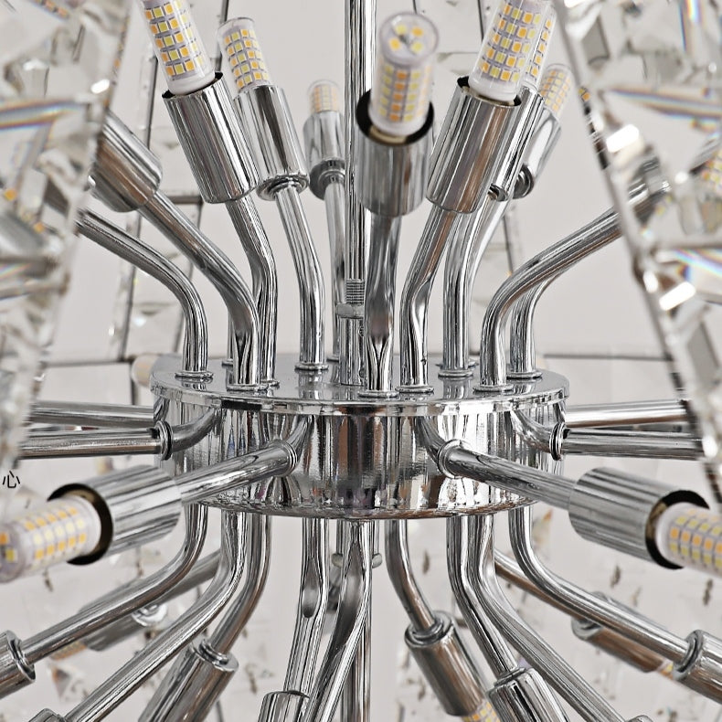 Morylighting Grand Lumina K9 Crystal Chandelier - Background Shot