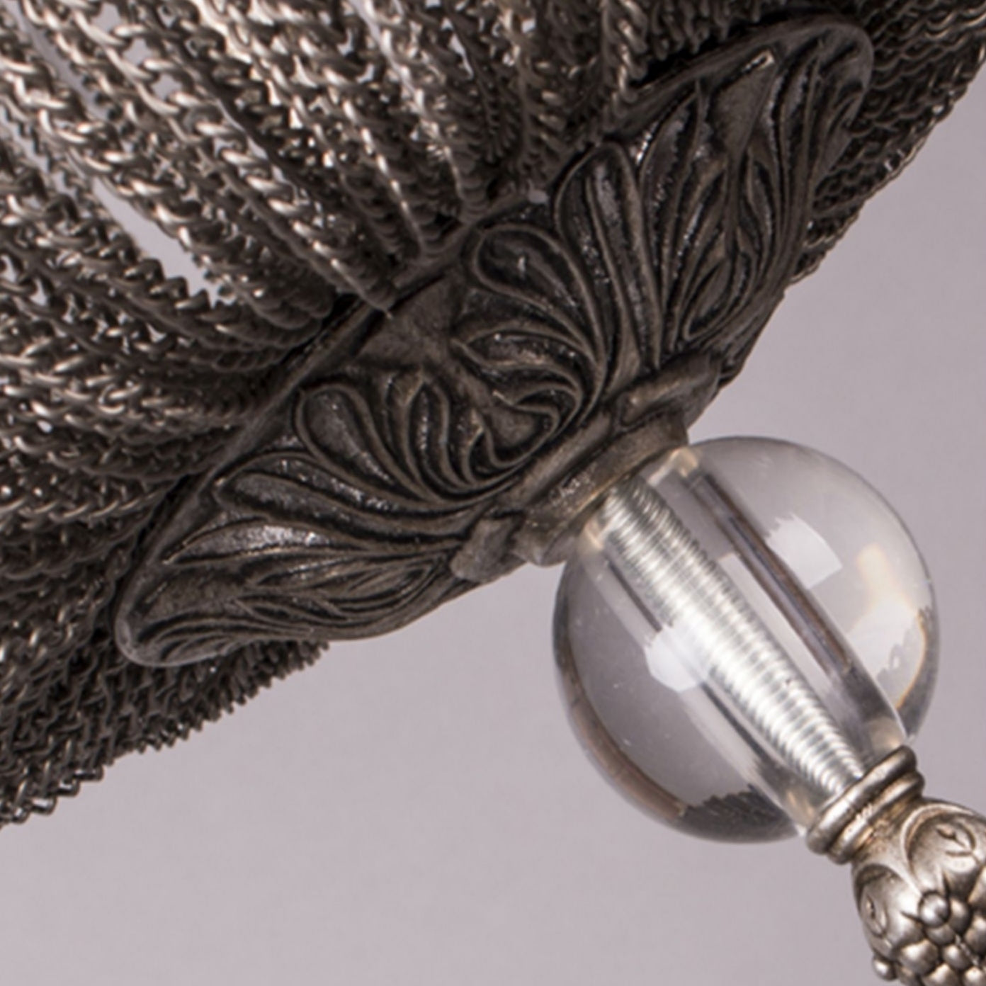 Morylighting Grand Lumina Metal Art Crystal Chandelier - Background Shot