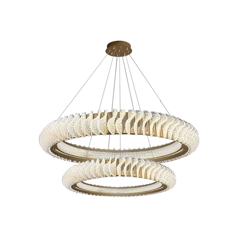 Morylighting Grand Luminous Ring Chandelier - Background Shot