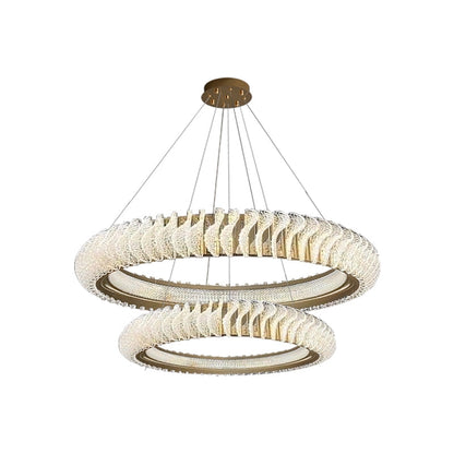 Morylighting Grand Luminous Ring Chandelier - Background Shot