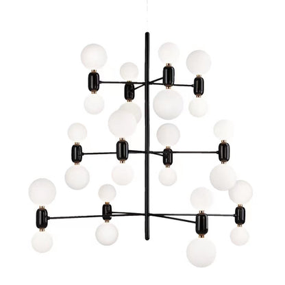 Morylighting Aura Cascade Multi-Bulb Chandelier - Background Shot