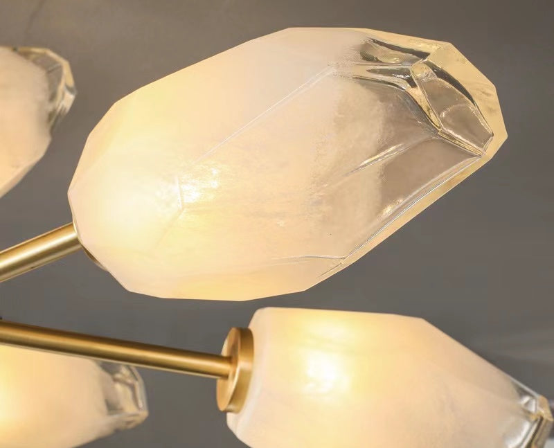 Morylighting Facet Bloom Sputnik Glass Chandelier - Background Shot