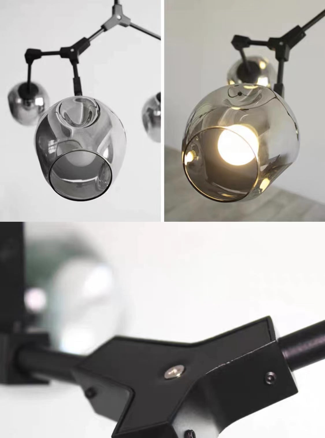 Morylighting Branching Bloom Multiple Pendant Chandelier - Background Shot