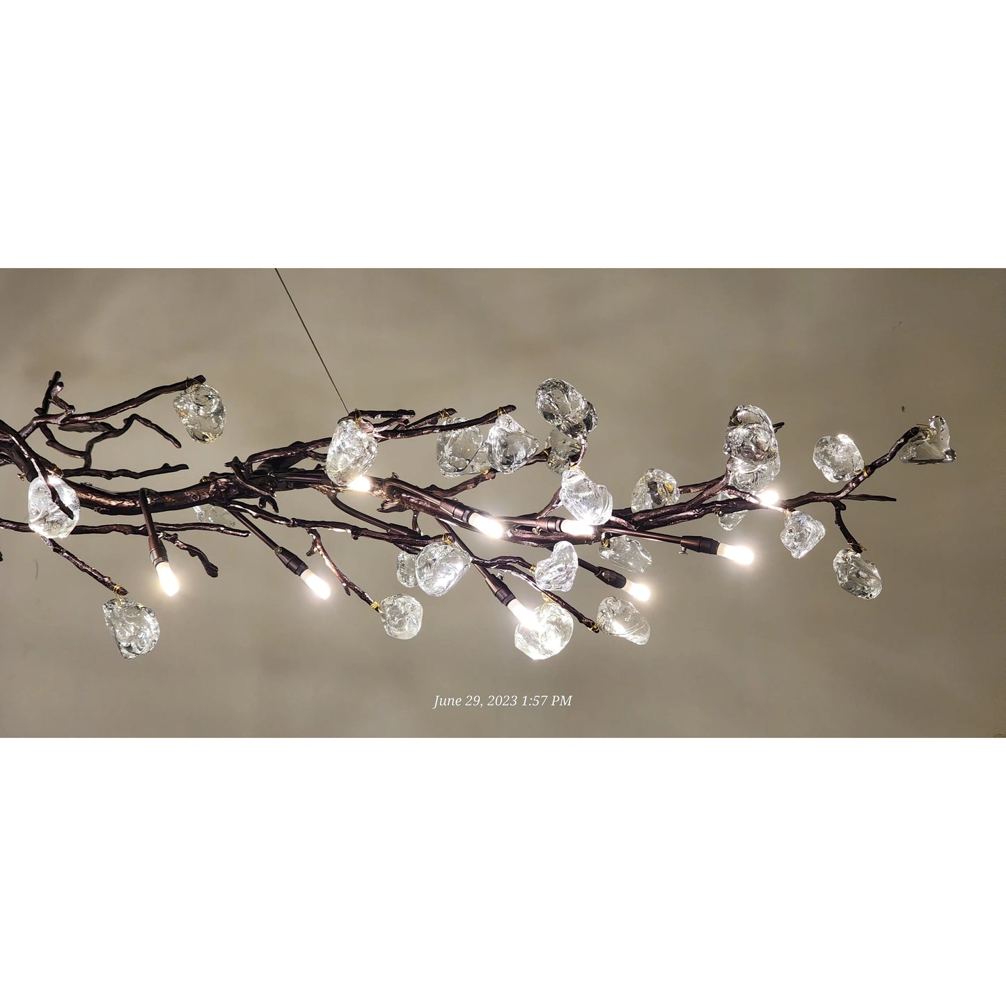 Cherry Blossom Branch Tree Chandelier