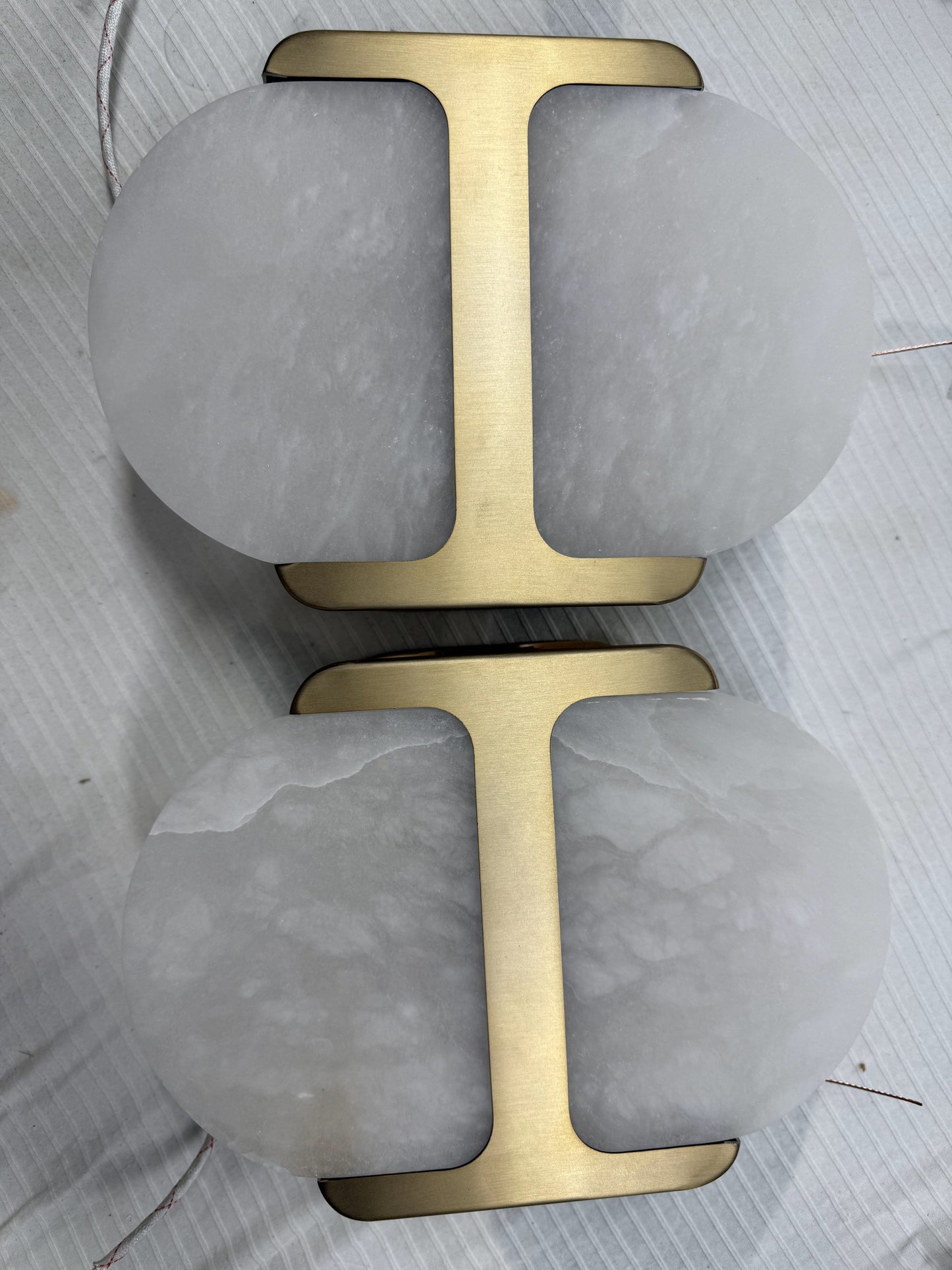 Hopkins Alabaster Sconce 9"–17"