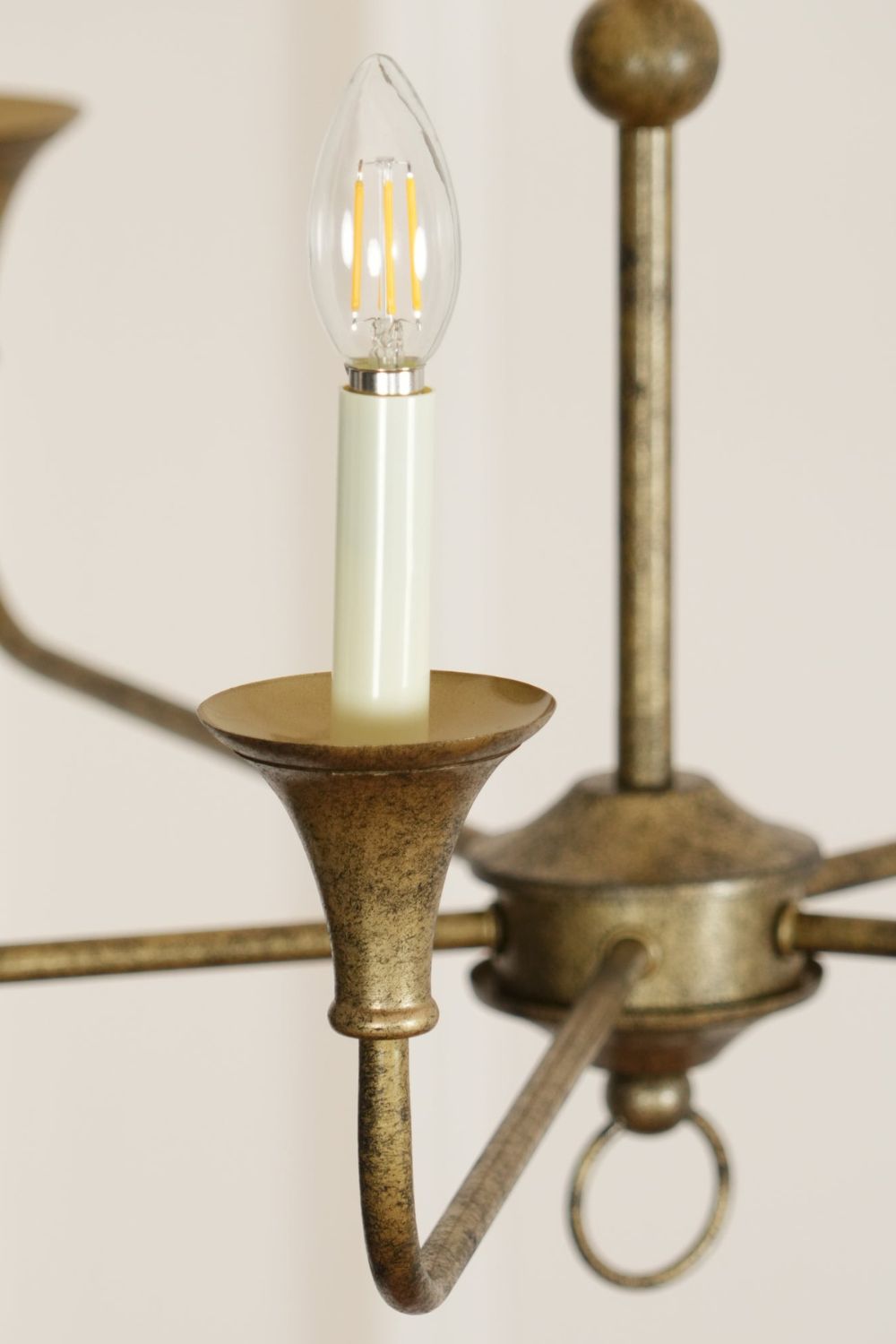 Rustic Vintage Cecil Chandelier - view 15 | morylighting