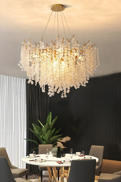 Shiro Noda Crystal Chandeliers - morylighting
