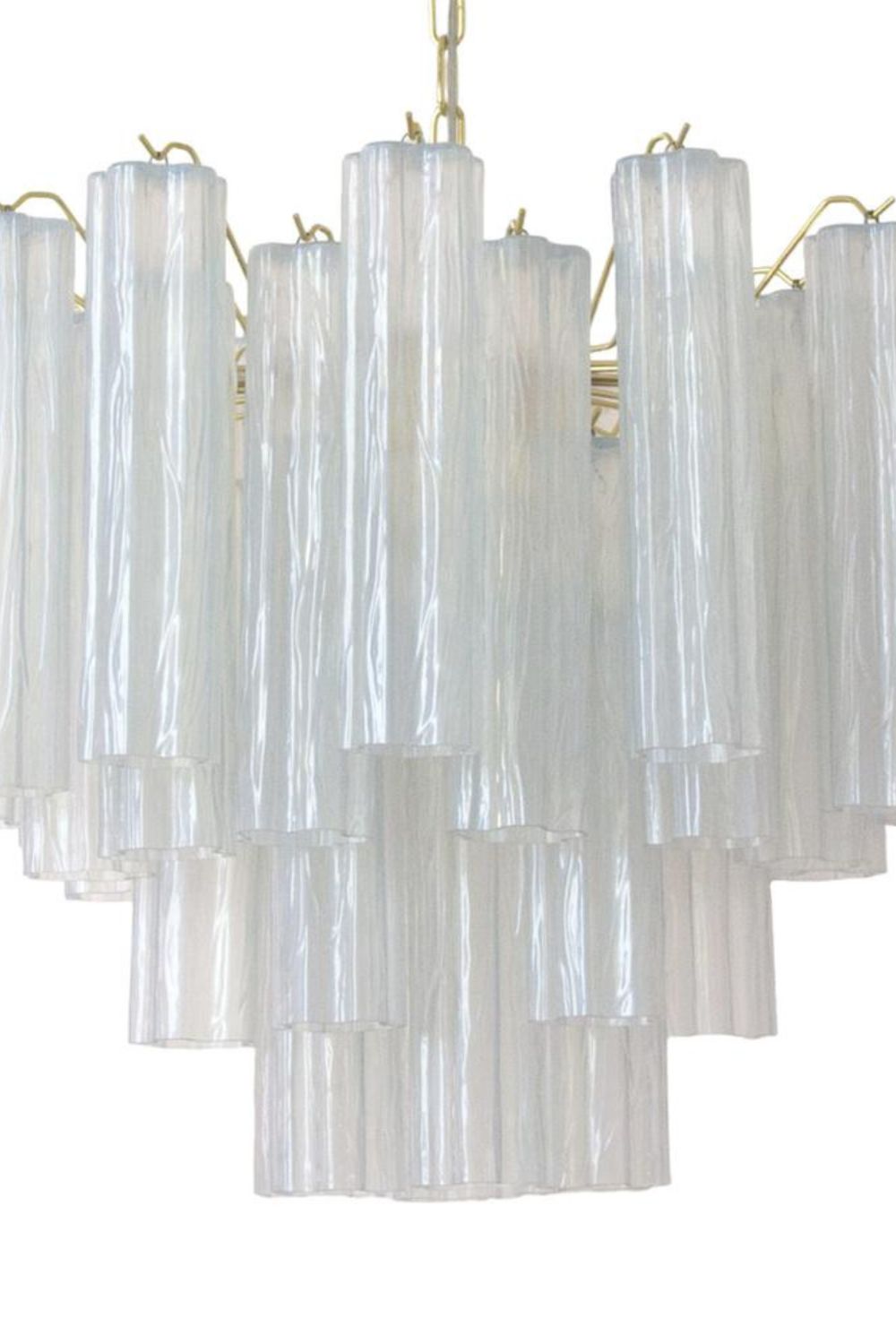 1990s Vintage Italian Opaline Glass Pendant Light - view 12 | morylighting