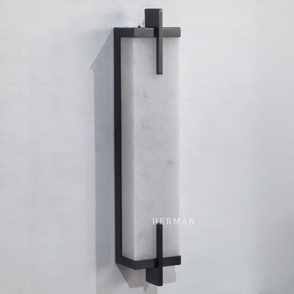 Beckett Alabaster Wall Sconce