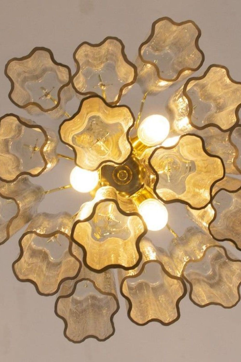 Italian glass suspension lamp - view 7 | morylighting