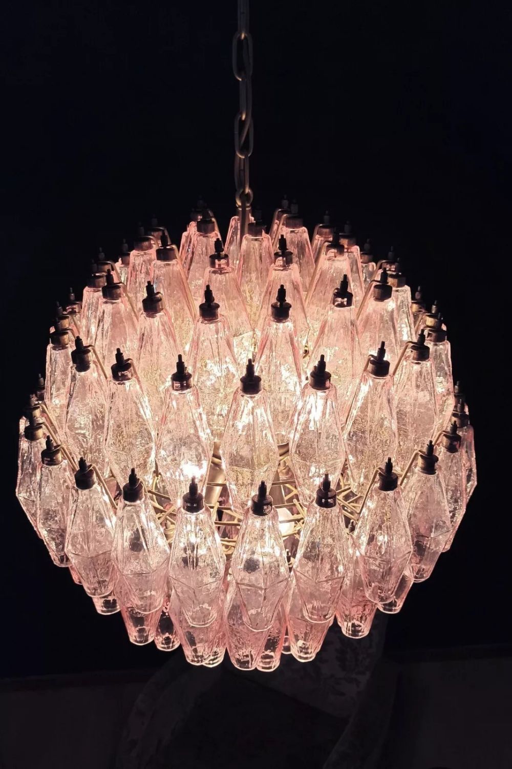 Vintage Art Sphere Chandelier - view 14 | morylighting