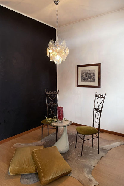 Iridescent Mid-Century Modern Art Chandelier - view 5 | morylighting