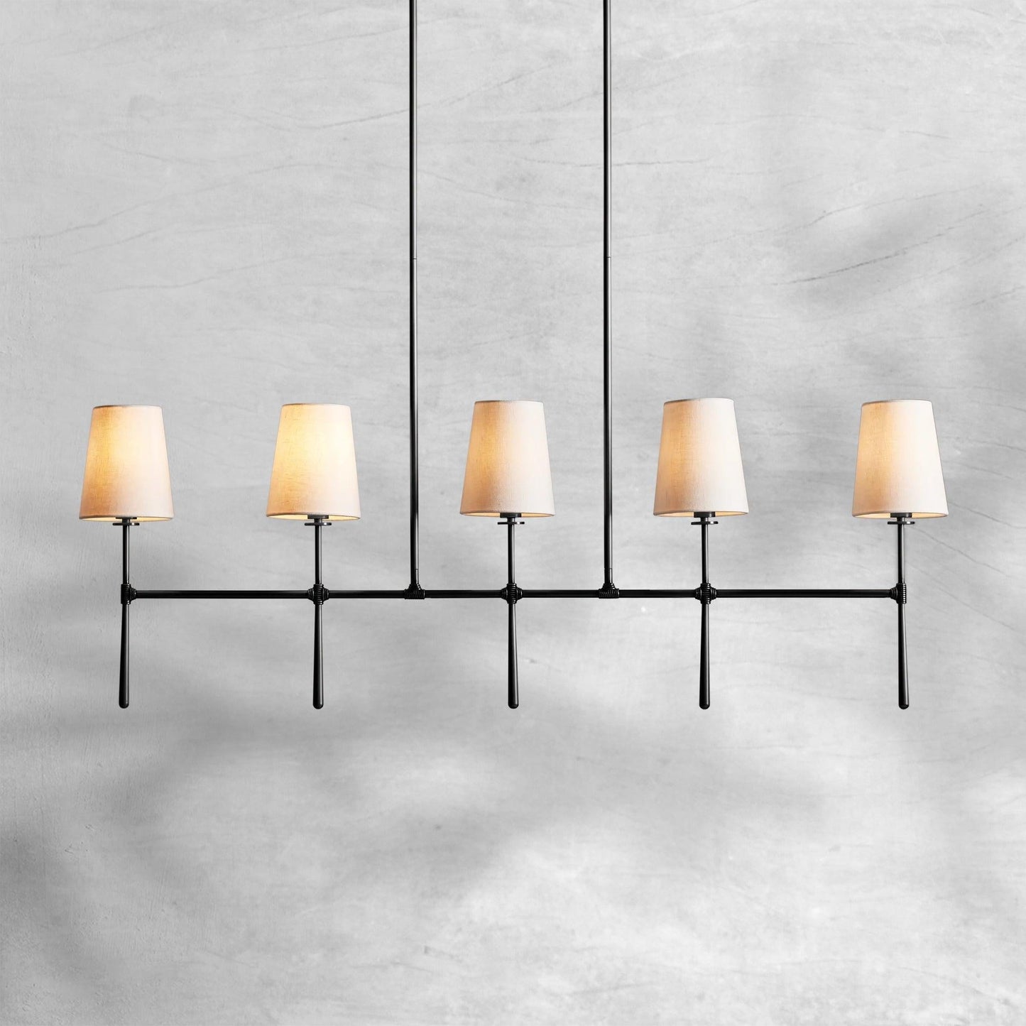 Rhodes Linear Chandelier 5/6 Light