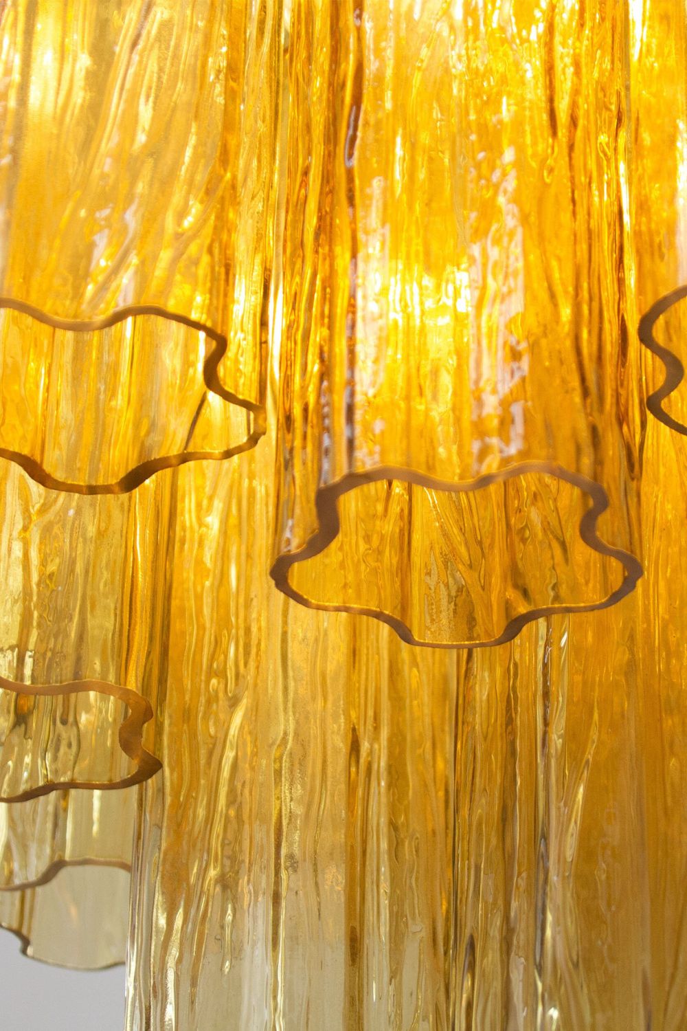 Italian Smoked Art Glass Pendant Light - view 9 | morylighting