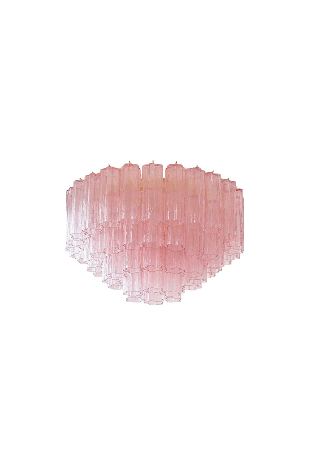 Large Pink Art Glass Tronchi Ceiling Light | morylighting