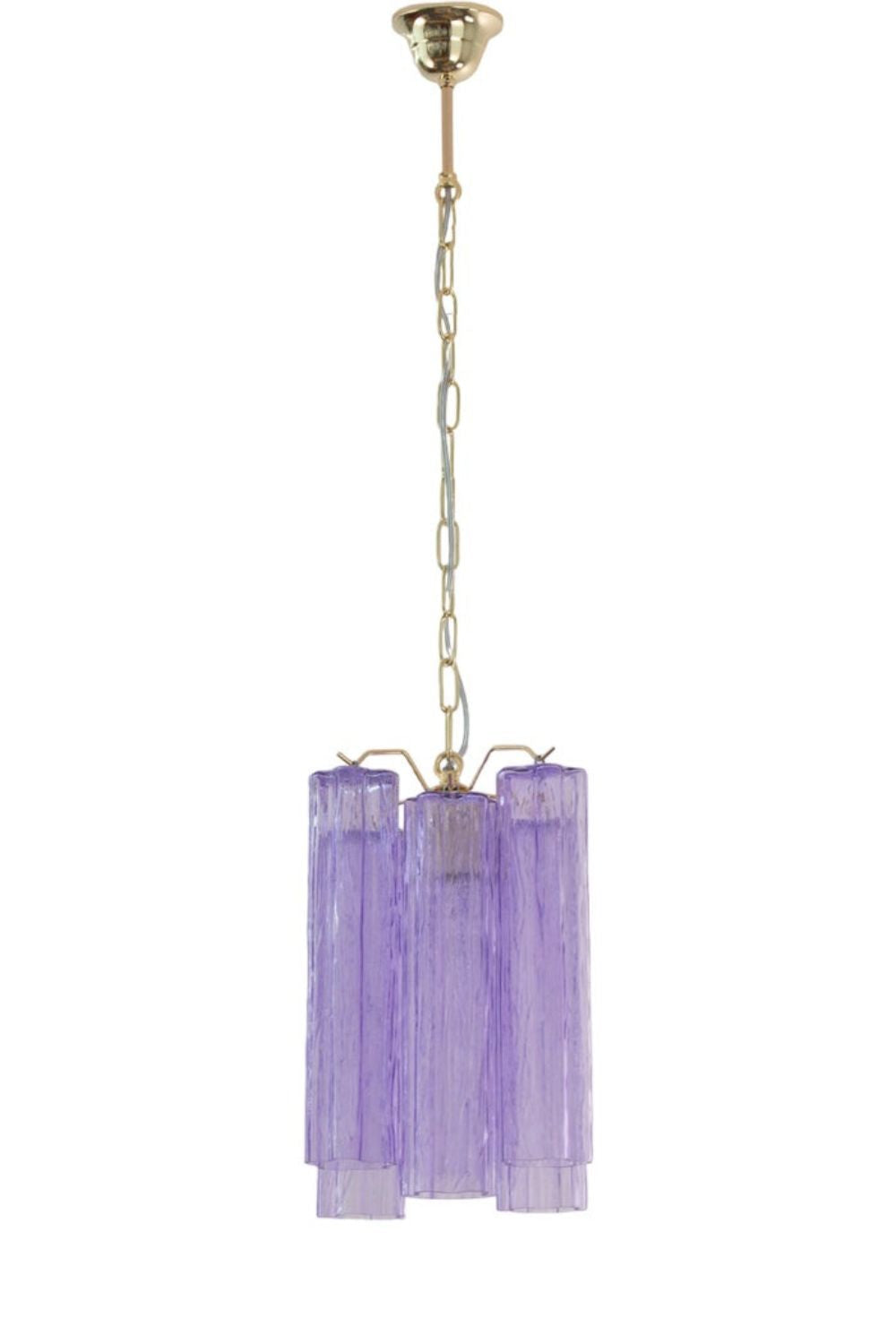 Italian Art Style Purple Tronchi Chandelier | morylighting