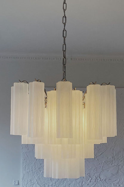 Art Opal Tube  Chandelier - 36 tubes - view 6 | morylighting