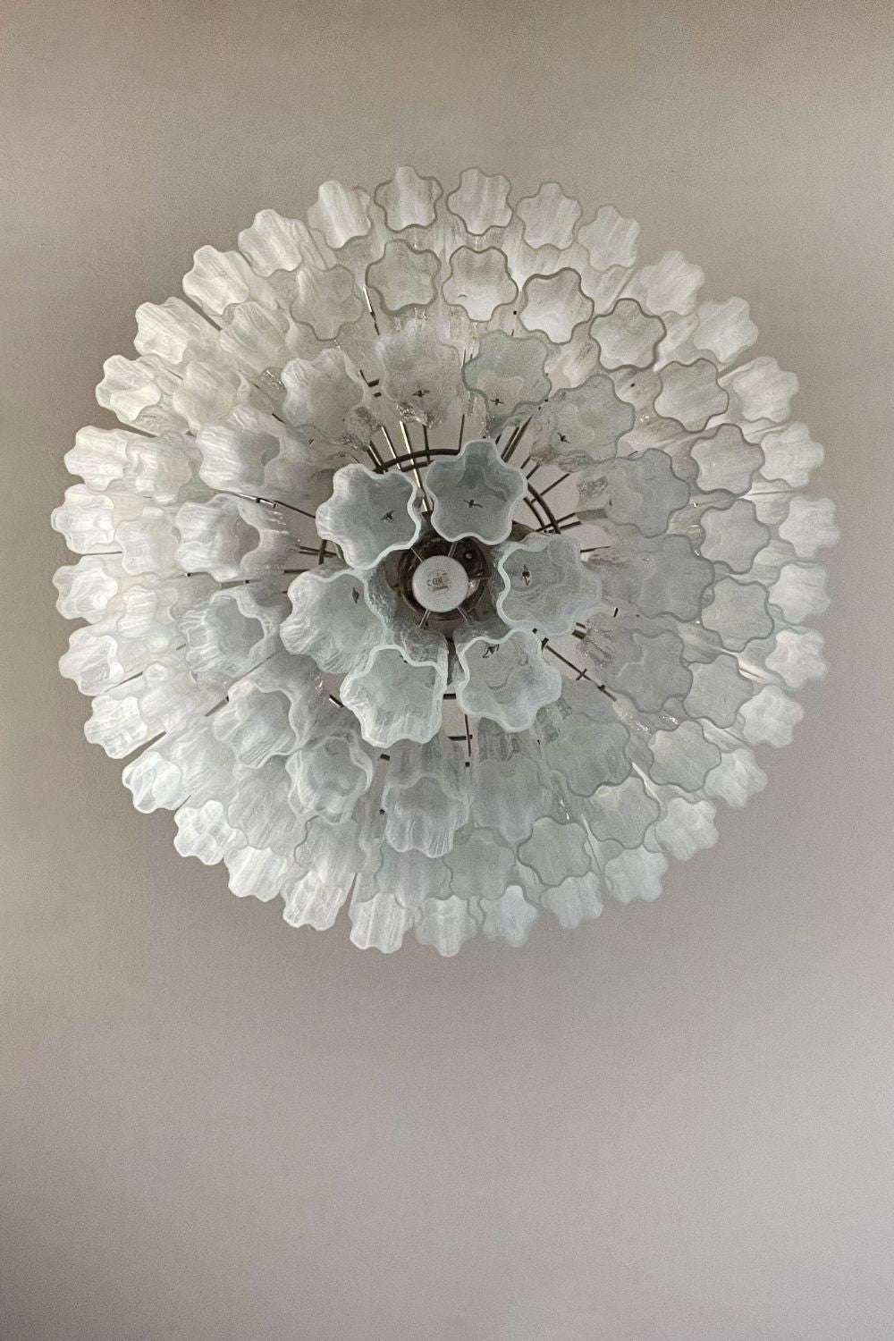 Art White Glass Tube Chandelier – 78 Pieces - view 14 | morylighting