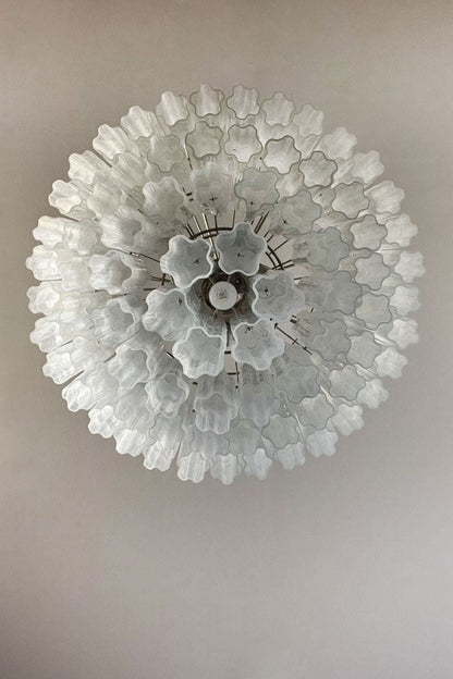 Art White Glass Tube Chandelier – 78 Pieces - view 14 | morylighting