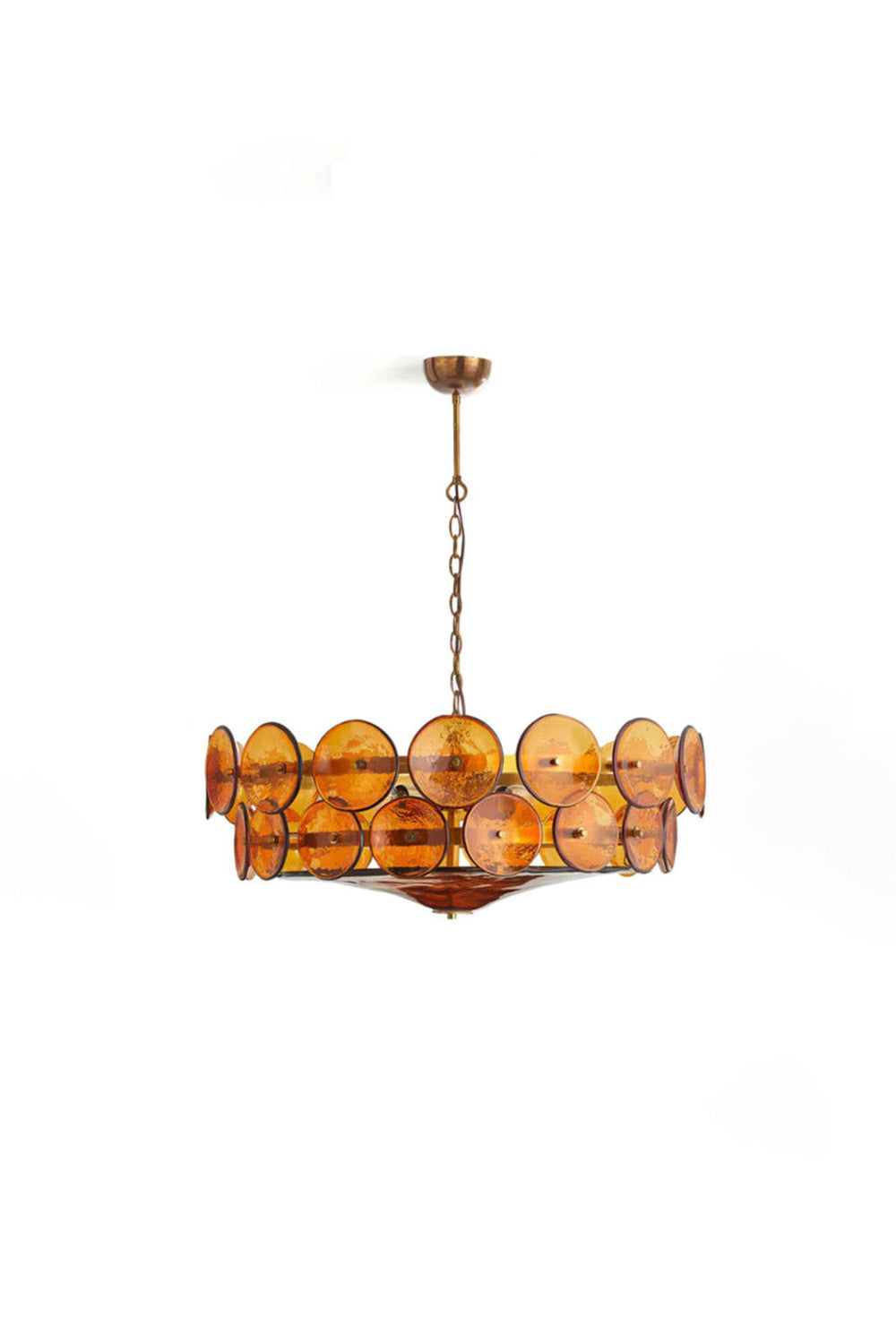 Italian Art glass Lorenzo chandelier | morylighting