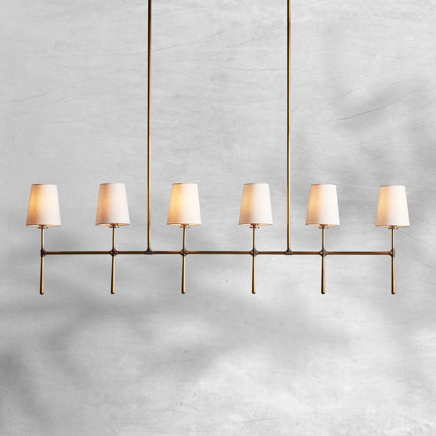 Rhodes Linear Chandelier 5/6 Light
