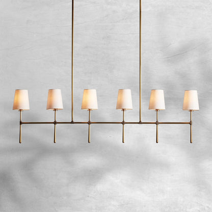 Rhodes Linear Chandelier 5/6 Light