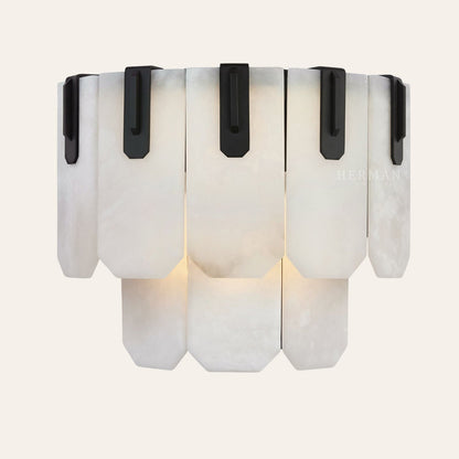 Nadia Alabaster LED Sconce