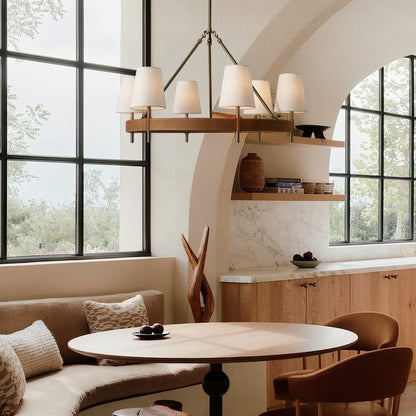 Hastings 6-Light Halo Chandelier