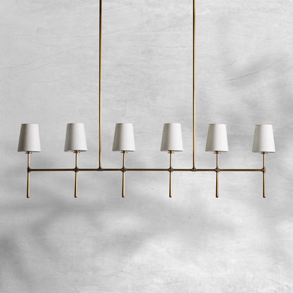 Rhodes Linear Chandelier 5/6 Light