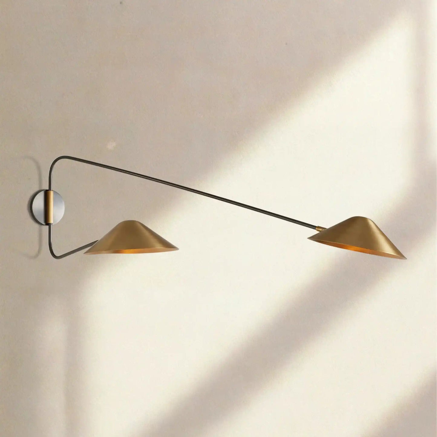 Simms Long Arm 2-Light Wall Sconce