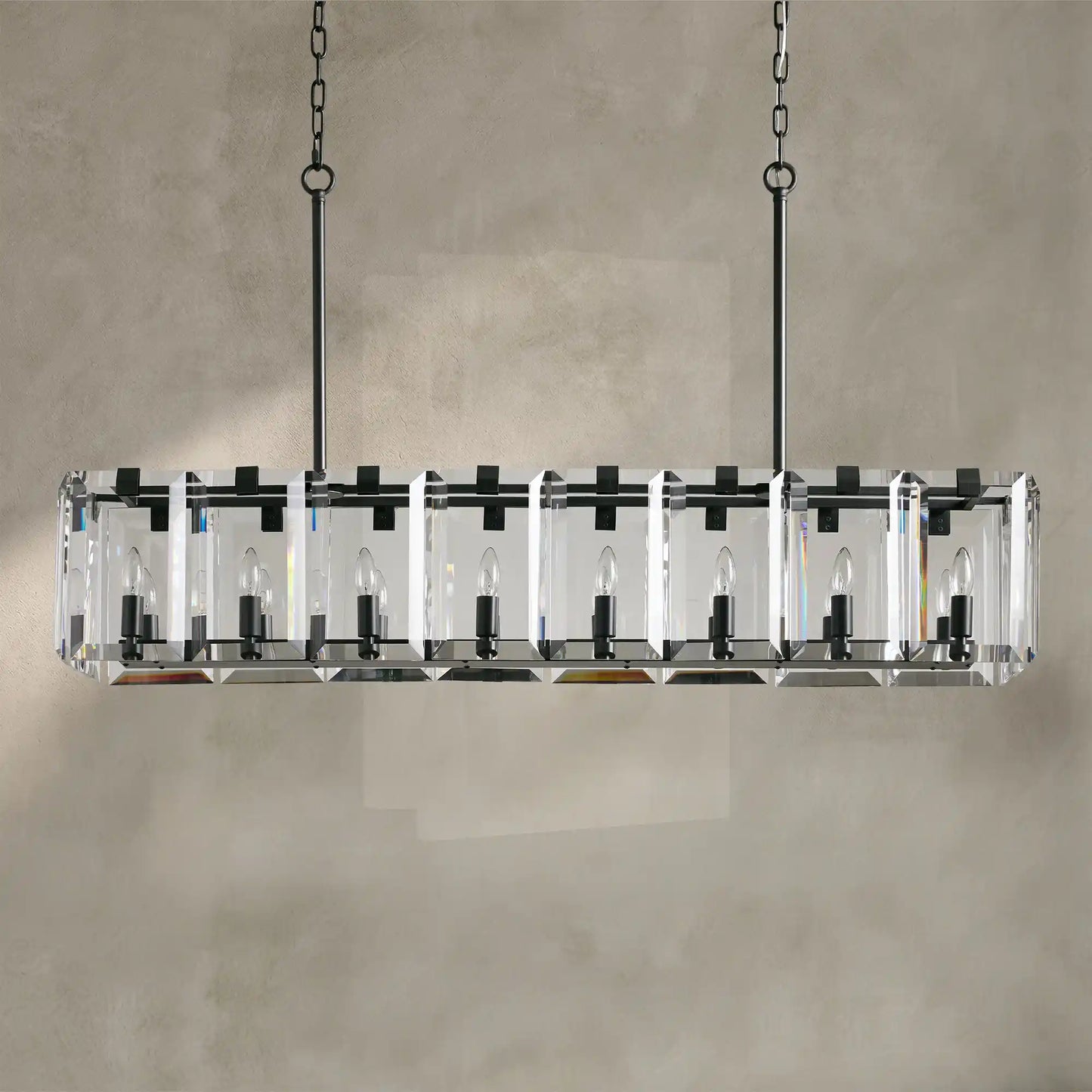 Modern Amaya Rectangular Chandelier