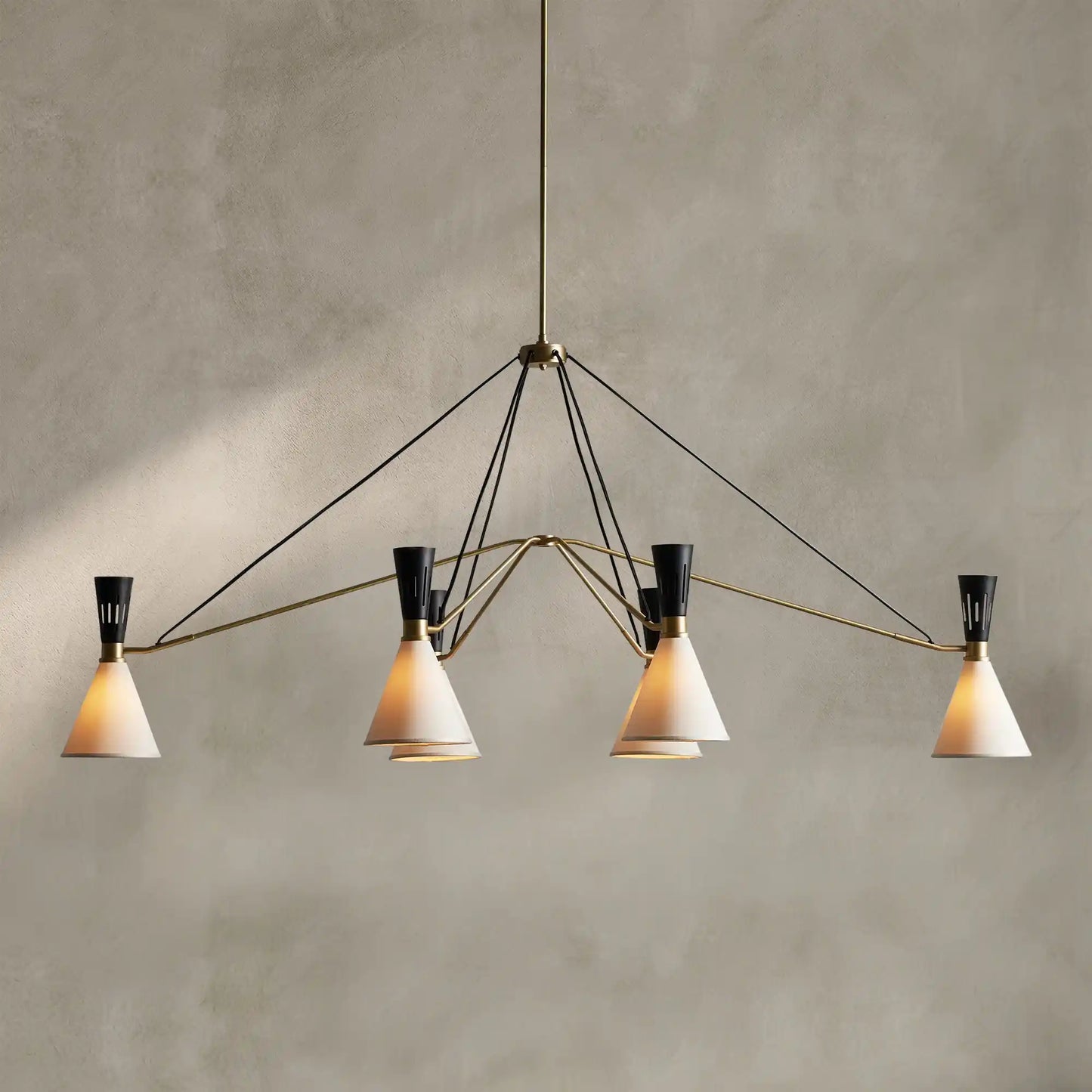 Ramsey 6-Light Linear Chandelier