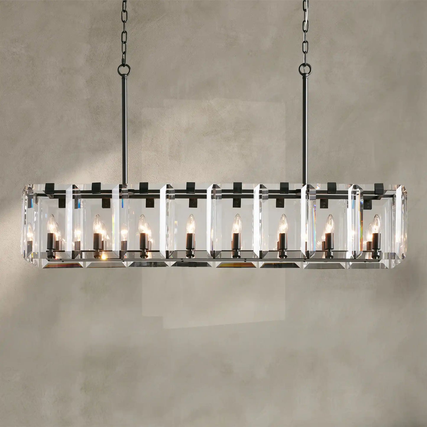 Modern Amaya Rectangular Chandelier