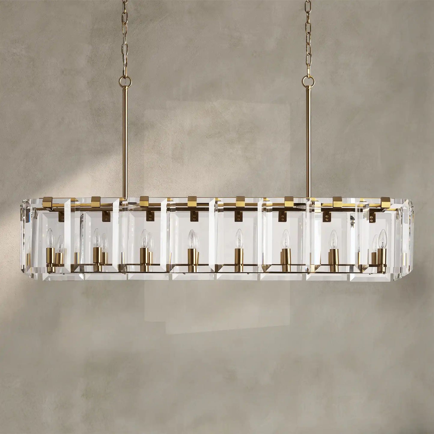Modern Amaya Rectangular Chandelier