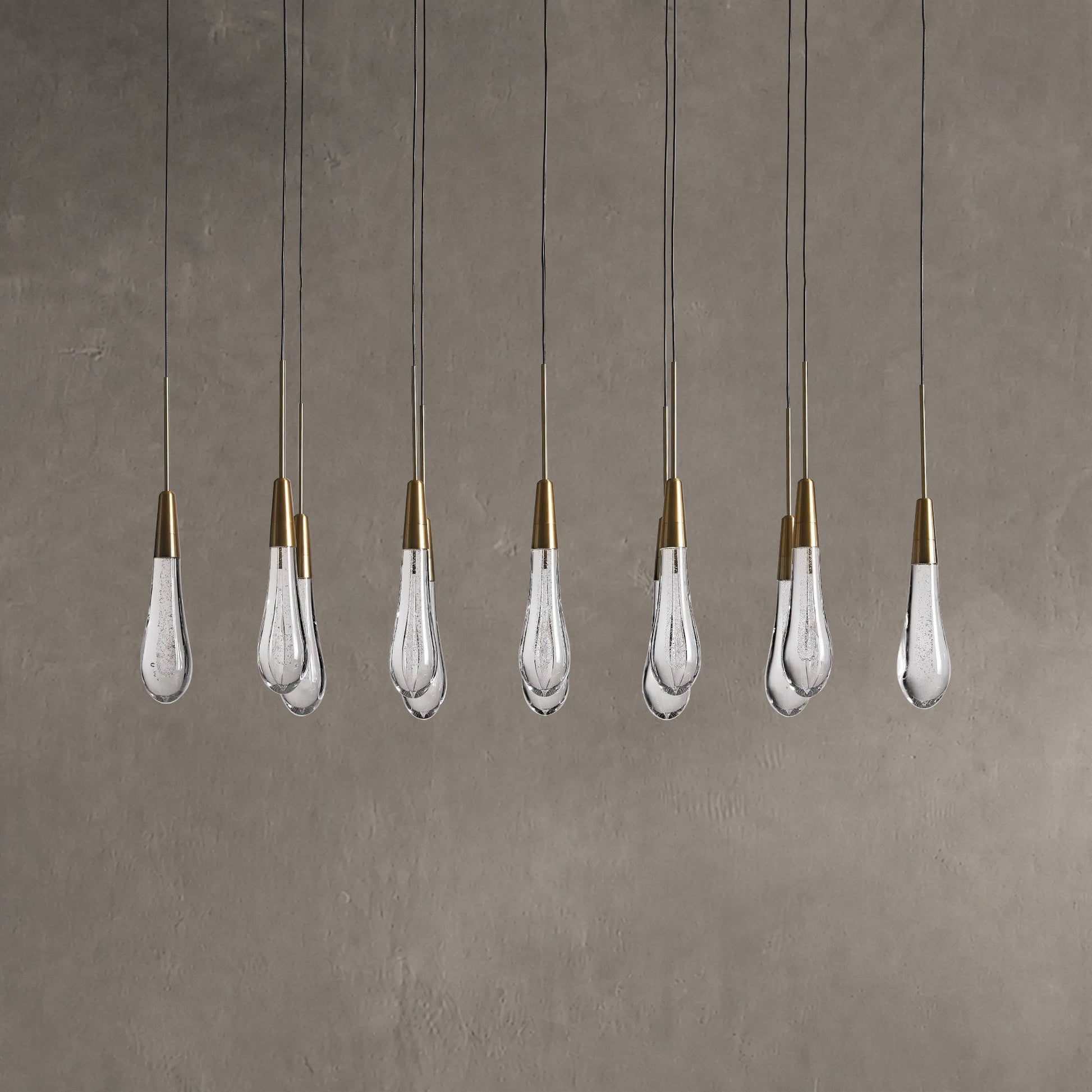 Soltaire Linear Chandelier 37" 50" 60" 70" 87" 120" | Morylighting (4)
