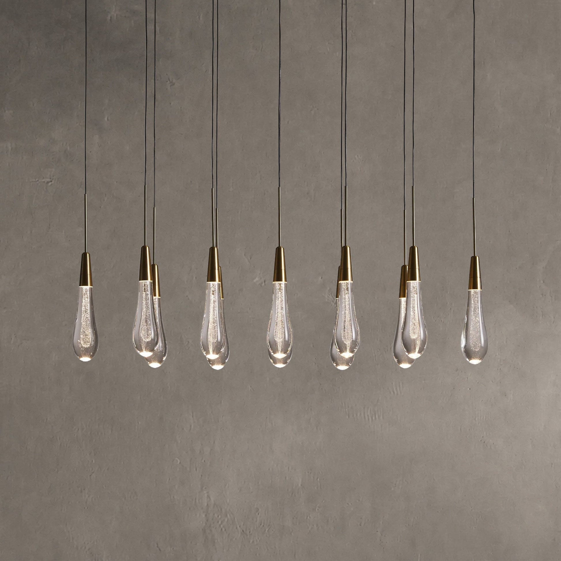 Soltaire Linear Chandelier 37" 50" 60" 70" 87" 120" | Morylighting (1)