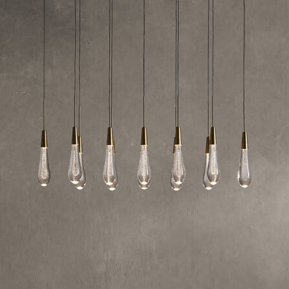 Soltaire Linear Chandelier 37" 50" 60" 70" 87" 120" | Morylighting (1)