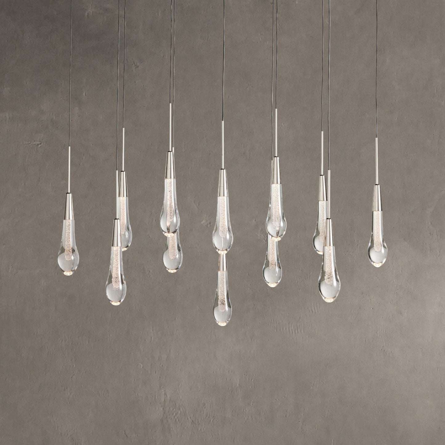 Soltaire Linear Chandelier 37" 50" 60" 70" 87" 120" | Morylighting (3)