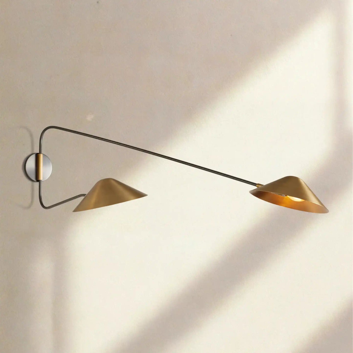 Simms Long Arm 2-Light Wall Sconce