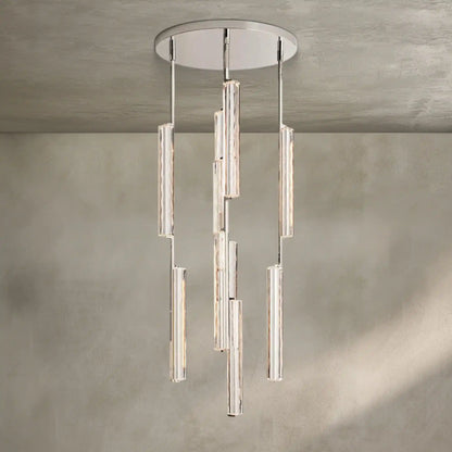 Auburn Crystal Round Chandelier 24‘’ 40‘’ 56‘’
