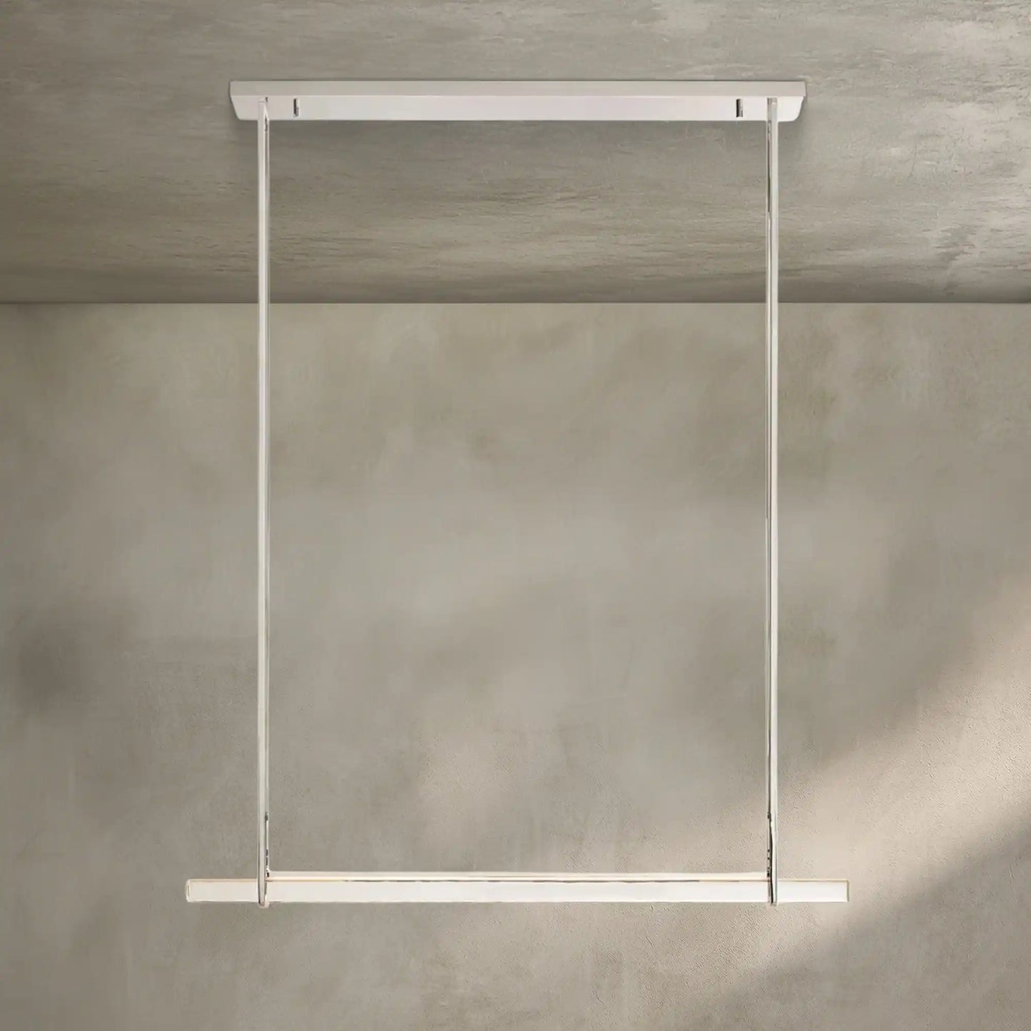Auburn Crystal Single Bar Linear Chandelier