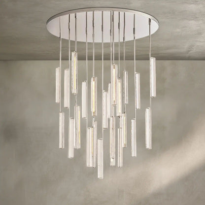 Auburn Crystal Round Chandelier 24‘’ 40‘’ 56‘’