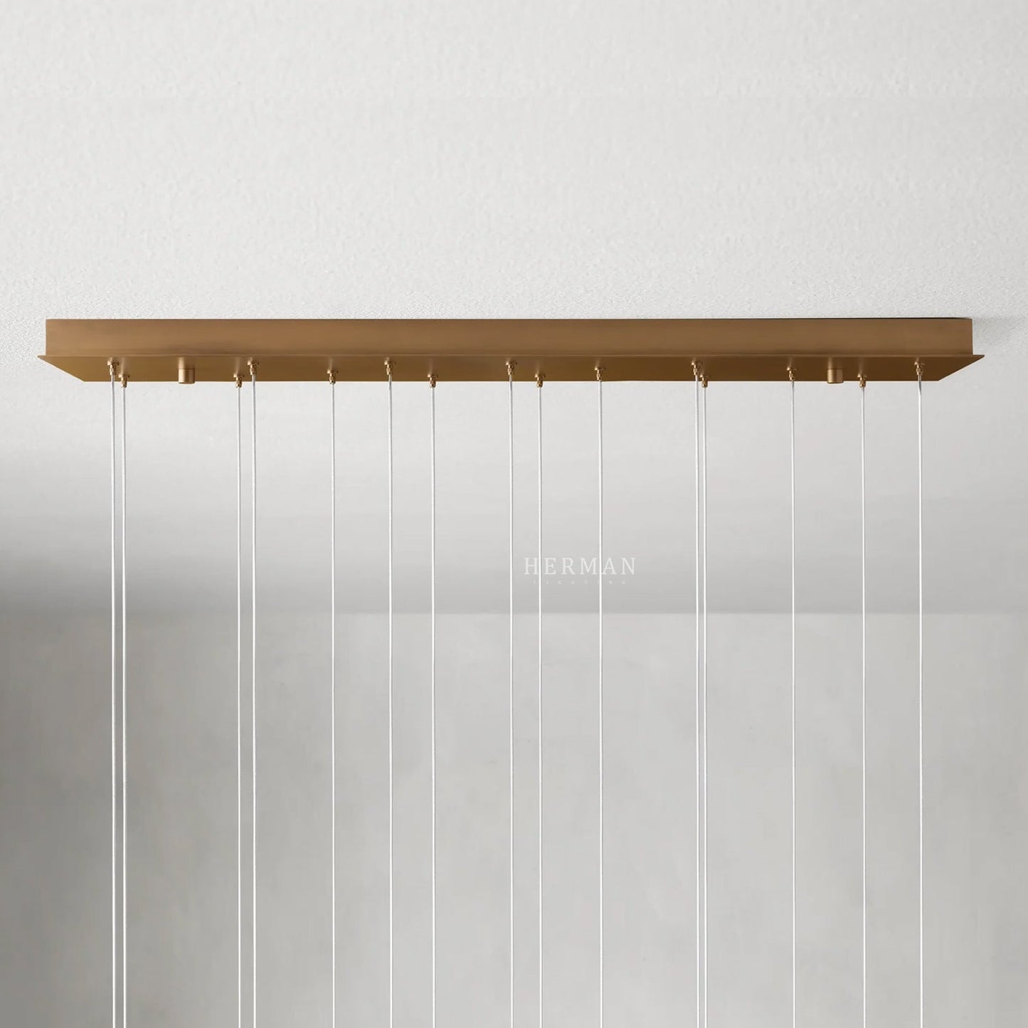 Arica Alabaster Linear Chandelier