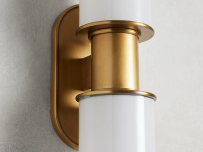 Harrlin Double Sconce in Milk