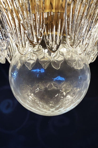 Italian Art Three-Tiered Palmette Chandelier - view 10 | morylighting