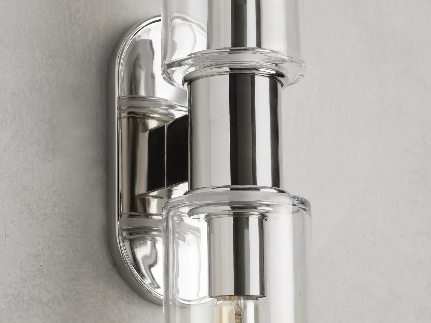 Harrlin Double Sconce in Clear